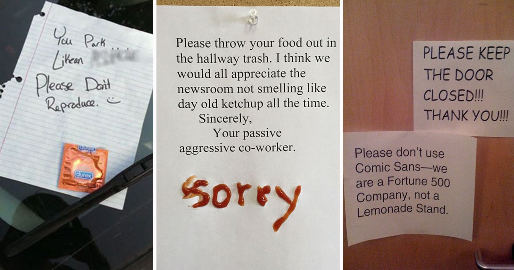 18 PassiveAggressive Notes That Are Hilarious AF TheThings