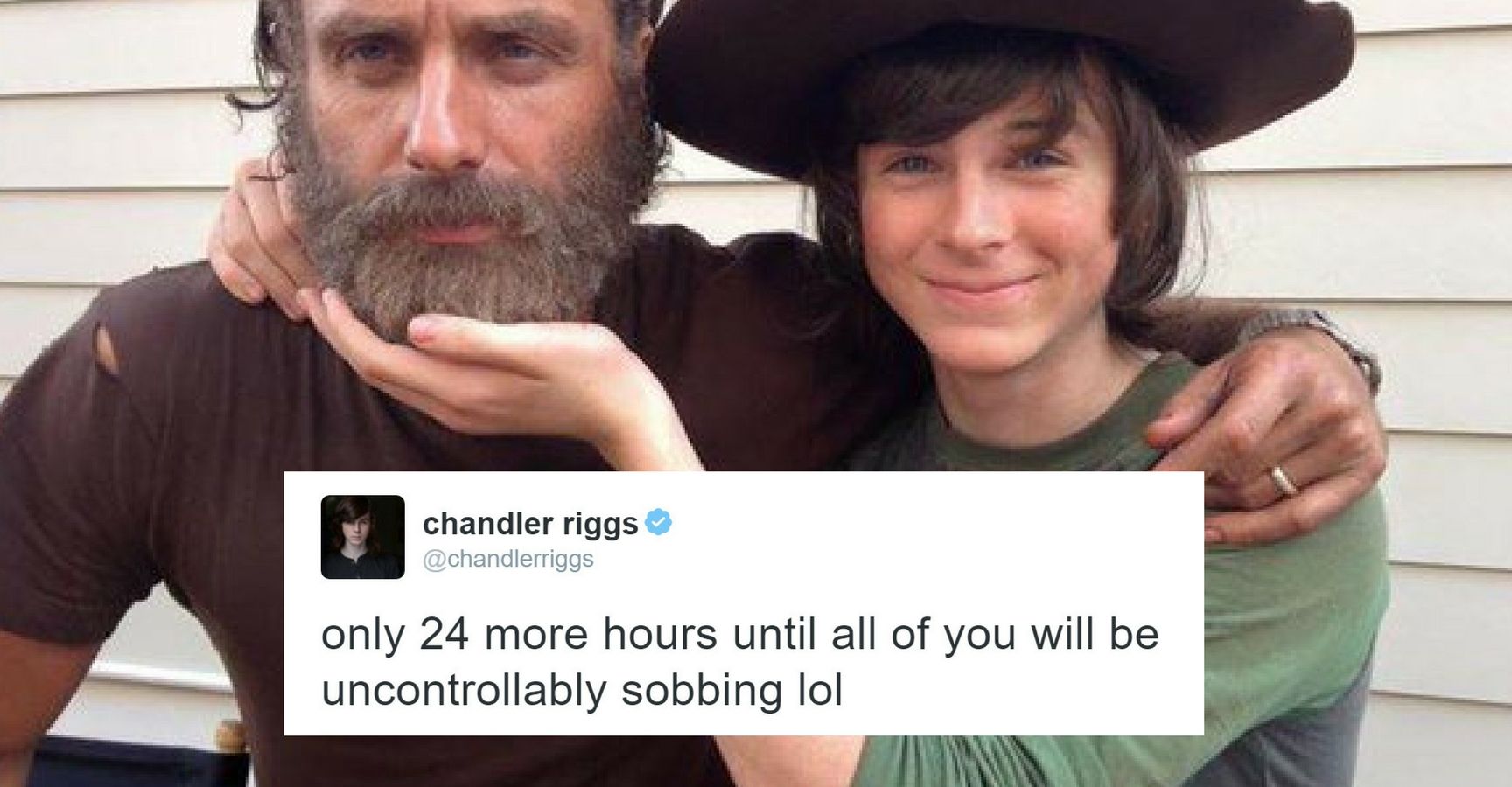 15 Hilarious Chandler Riggs Tweets That Will Make Any 'Walking Dead.