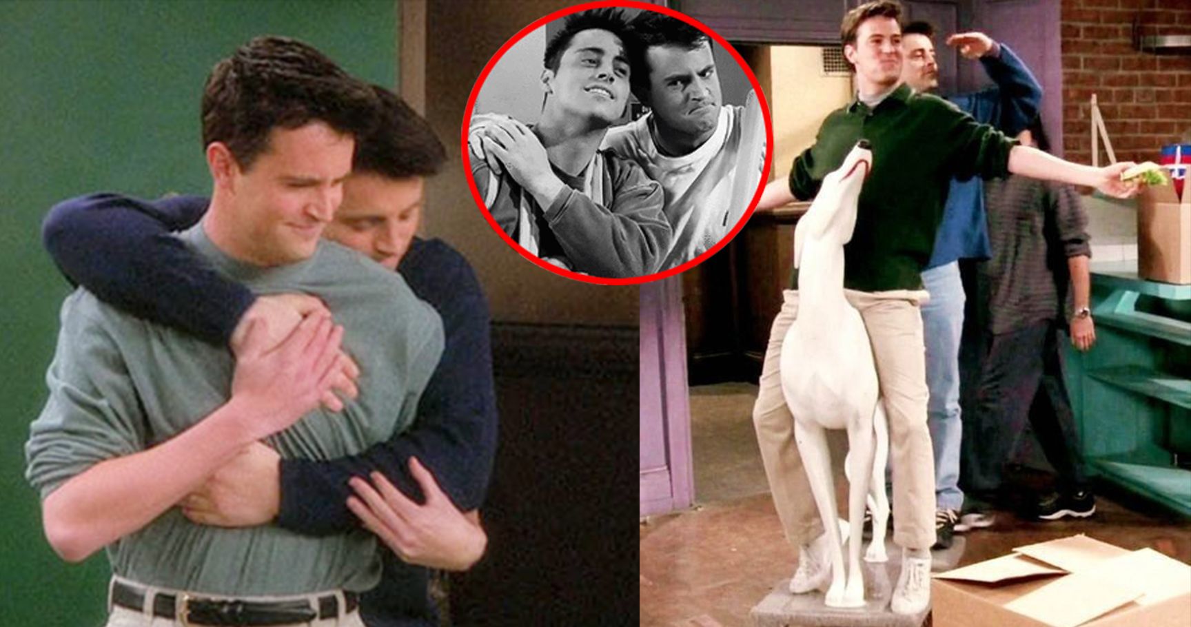 Image result for joey and chandler