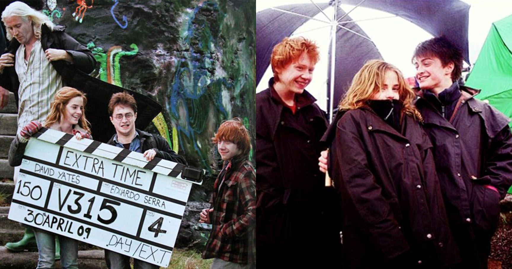 Behind The Scenes Harry Potter Photos That Give Us Serious Nostalgia