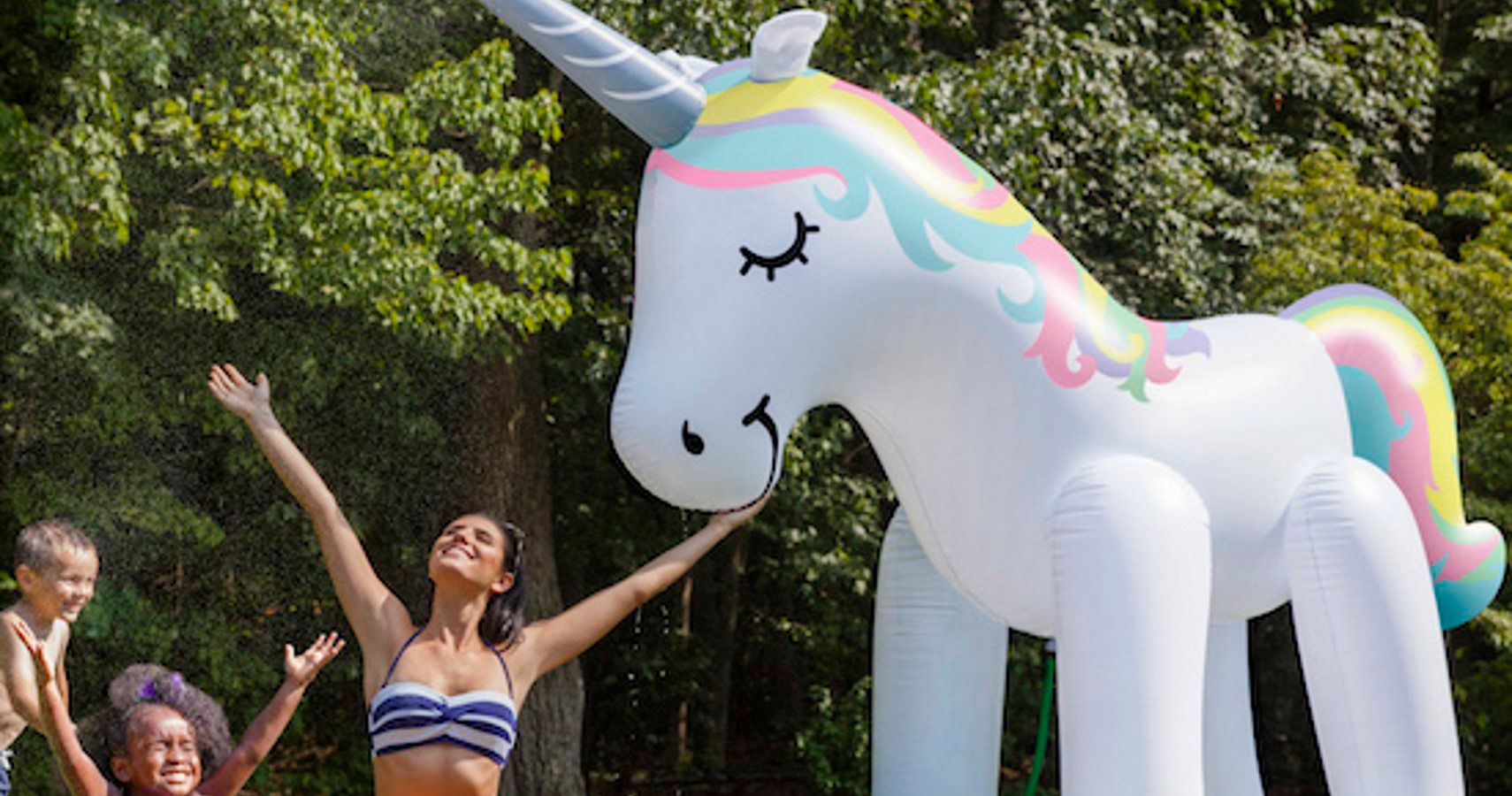 7 foot unicorn sprinkler