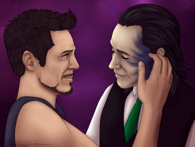Tony Stark and Loki