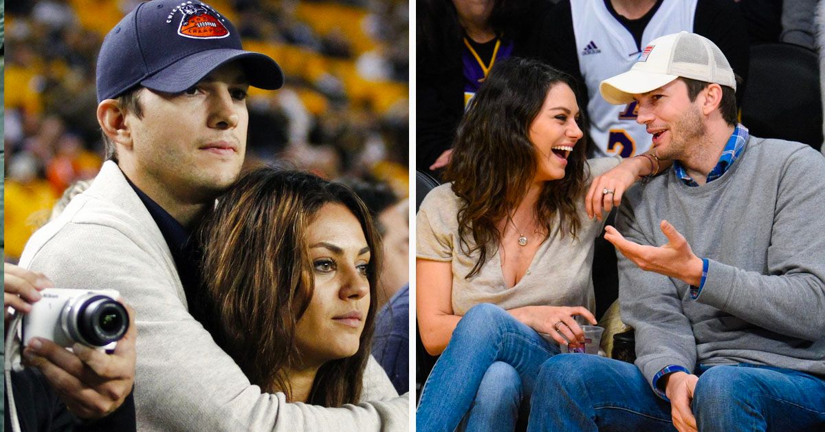 20 Images Of Ashton Kutcher & Mila Kunis That'll Make ...