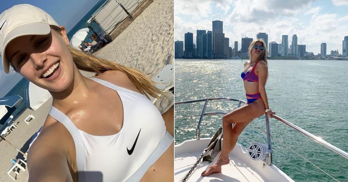 16 Stunning Photos Of Eugenie Bouchard Off The Court Thethings 2013
