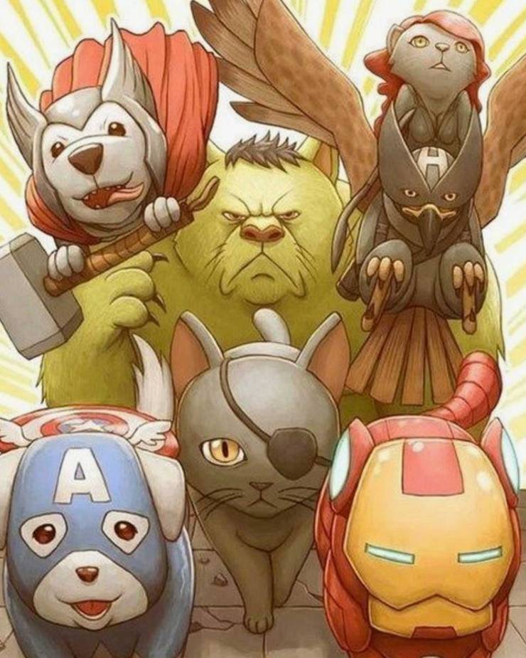 We Re Totally Loving These Fan Art Pics Of The Avengers