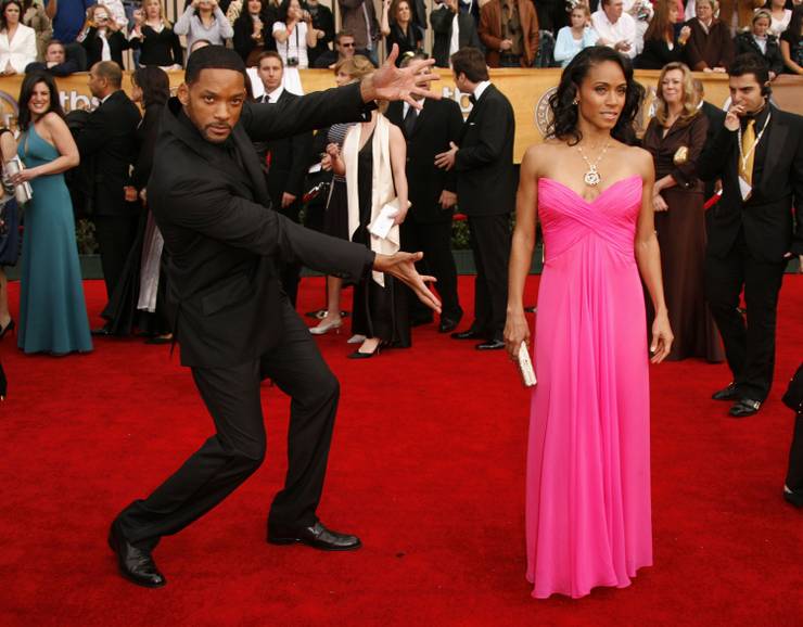 will smith jada pinkett red carpet