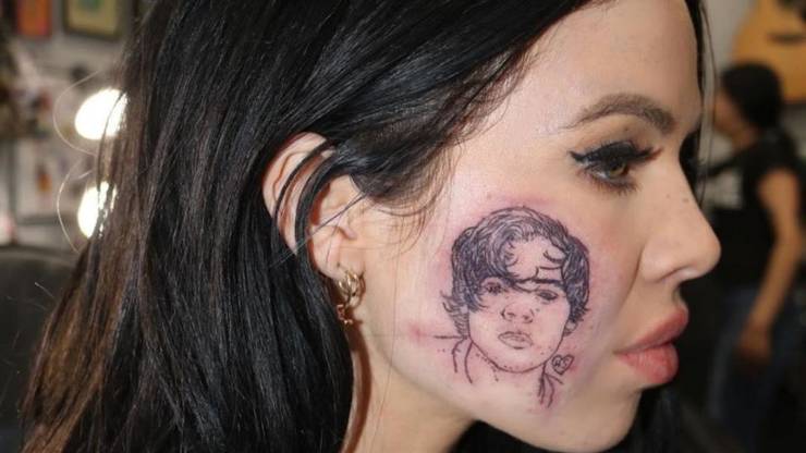 Amanda Bynes And 14 Other Celebs With Real Face Tattoos Plus 5 With Fakes