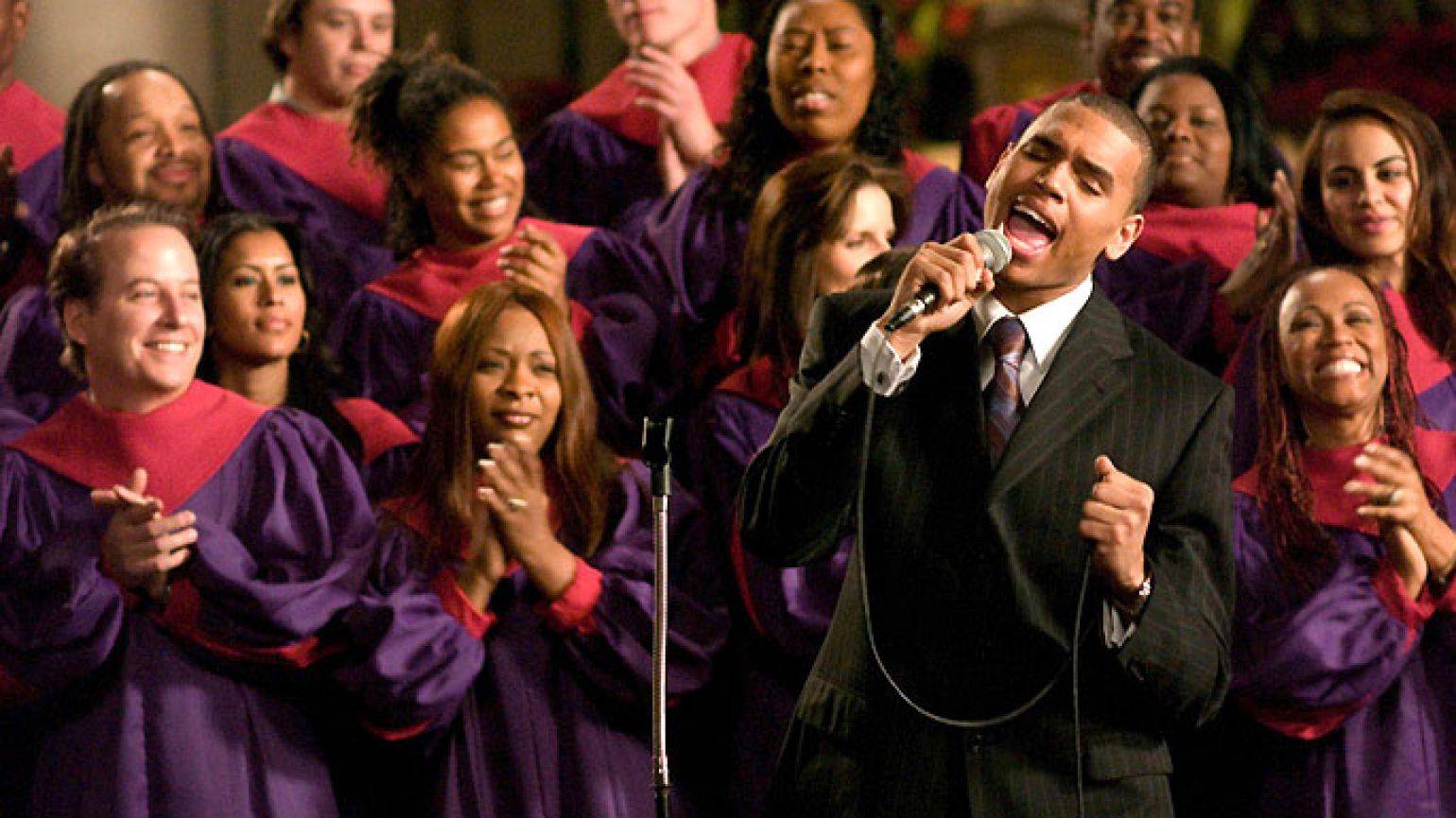 Chris Brown Church Choir