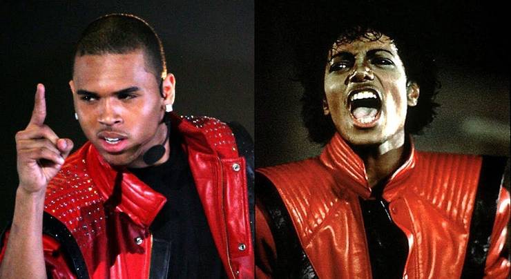 Chris brown michael jackson