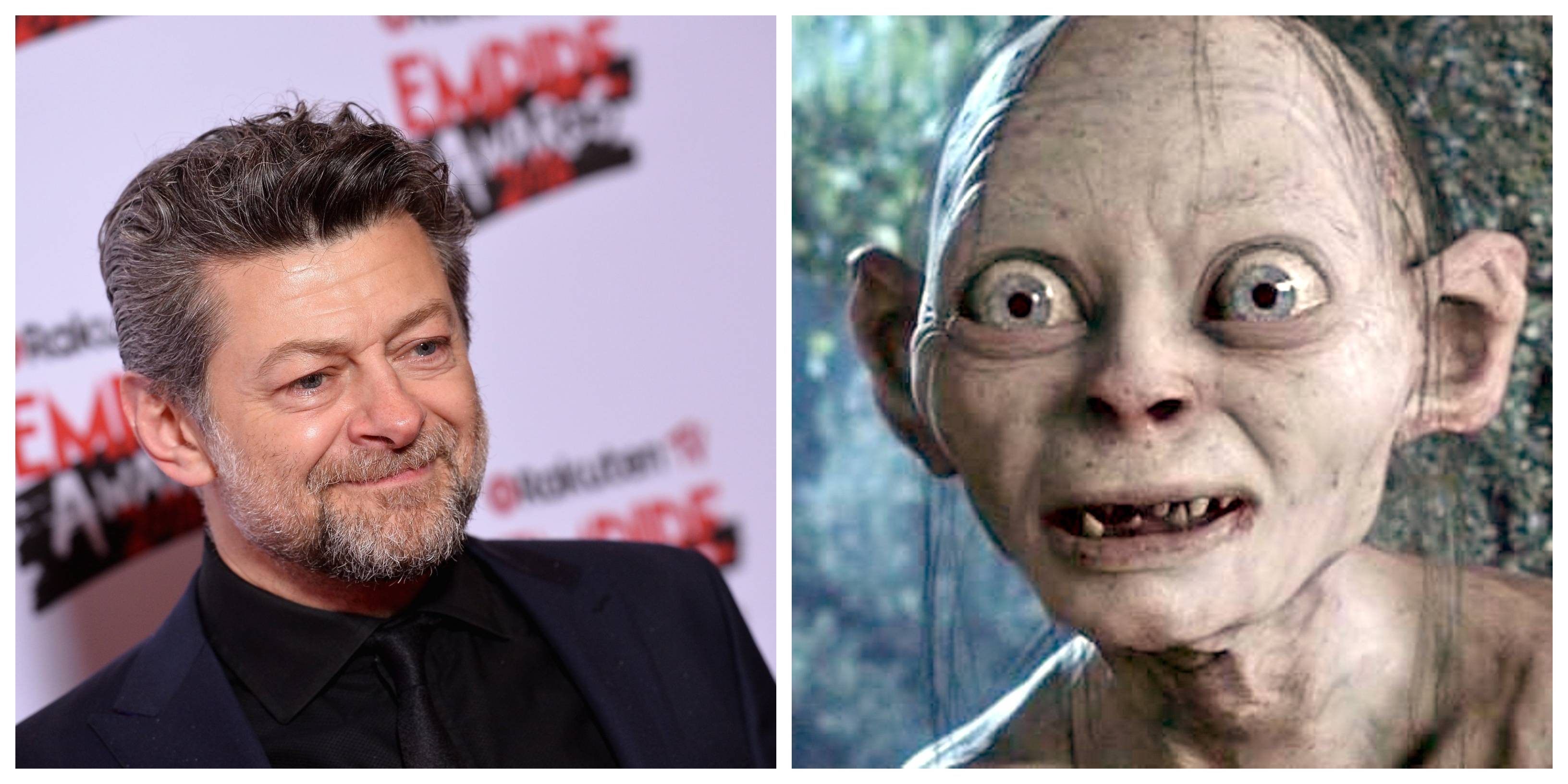 Andy Serkis en zijn Lord of the Rings-personage