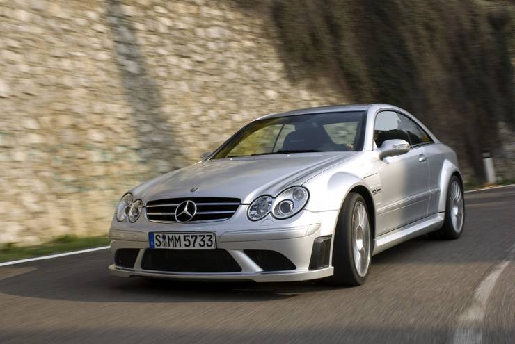 Mercedes-Benz CLK63 AMG Black
