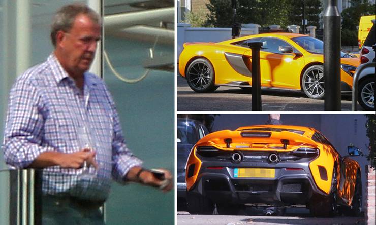 Jeremy Clarkson i McLaren 675LT
