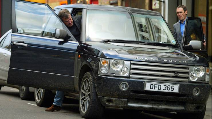 Jeremy Clarkson i Range Rover TDV8 Vogue SE