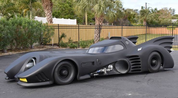 1989 V8-Powered Batmobile Replica