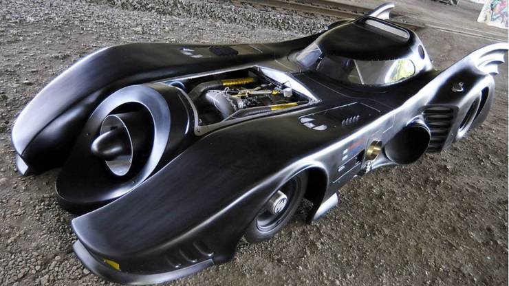 Turbiinikäyttöinen Batmobile Replica Side