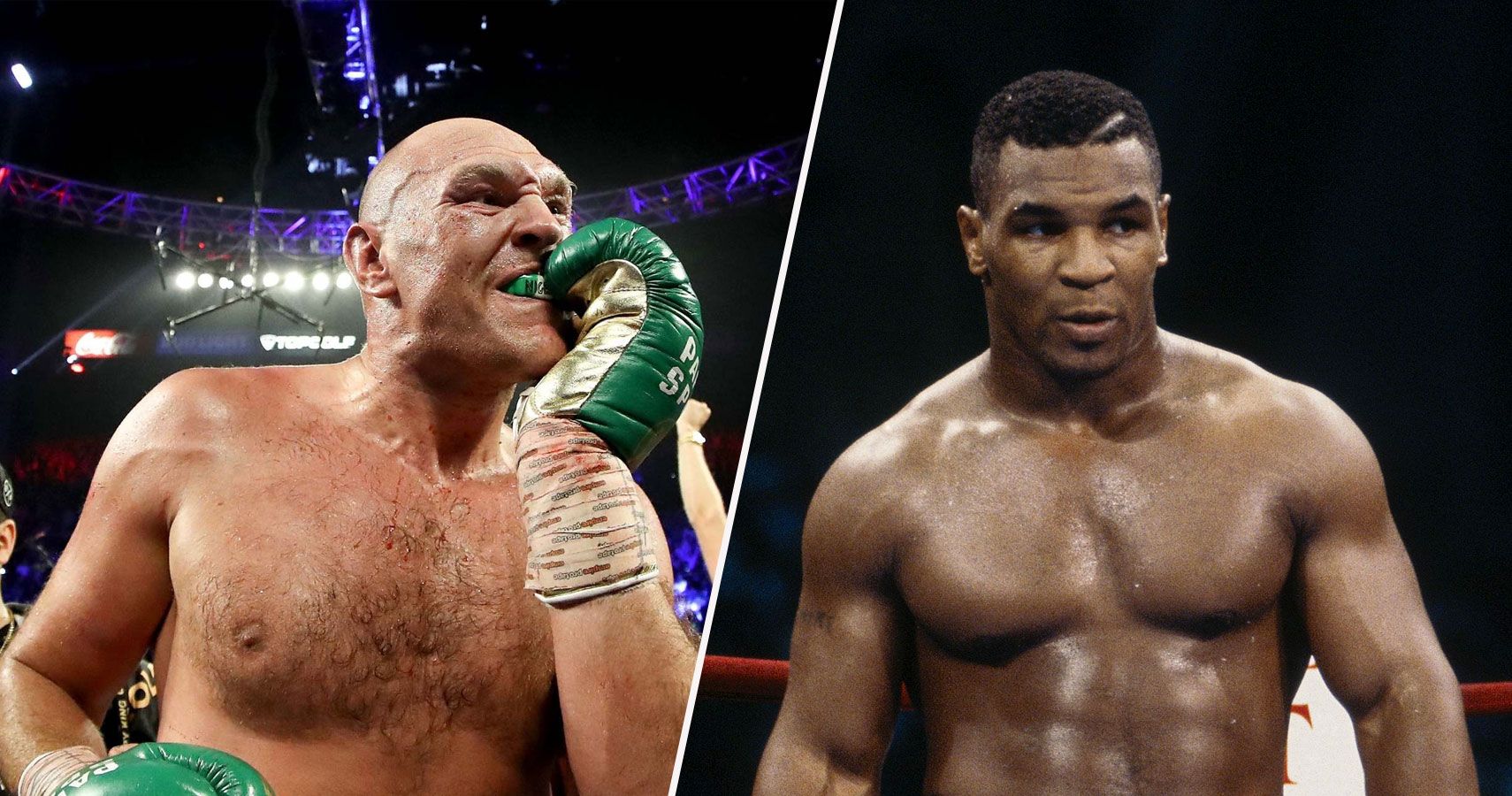 hell yeah tyson fury mega matchup  mike tyson   underway