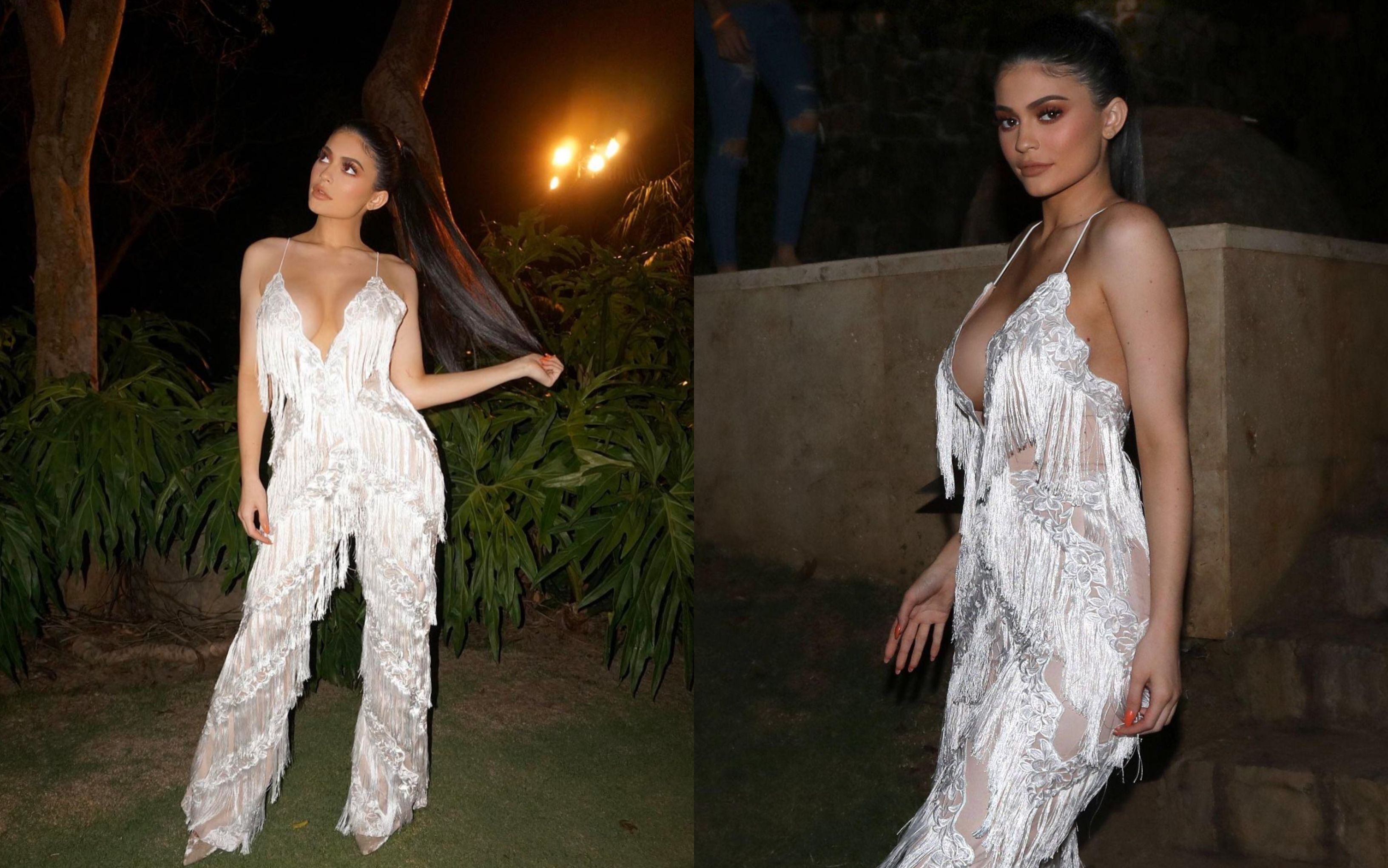 kylie fringe jumpsuit