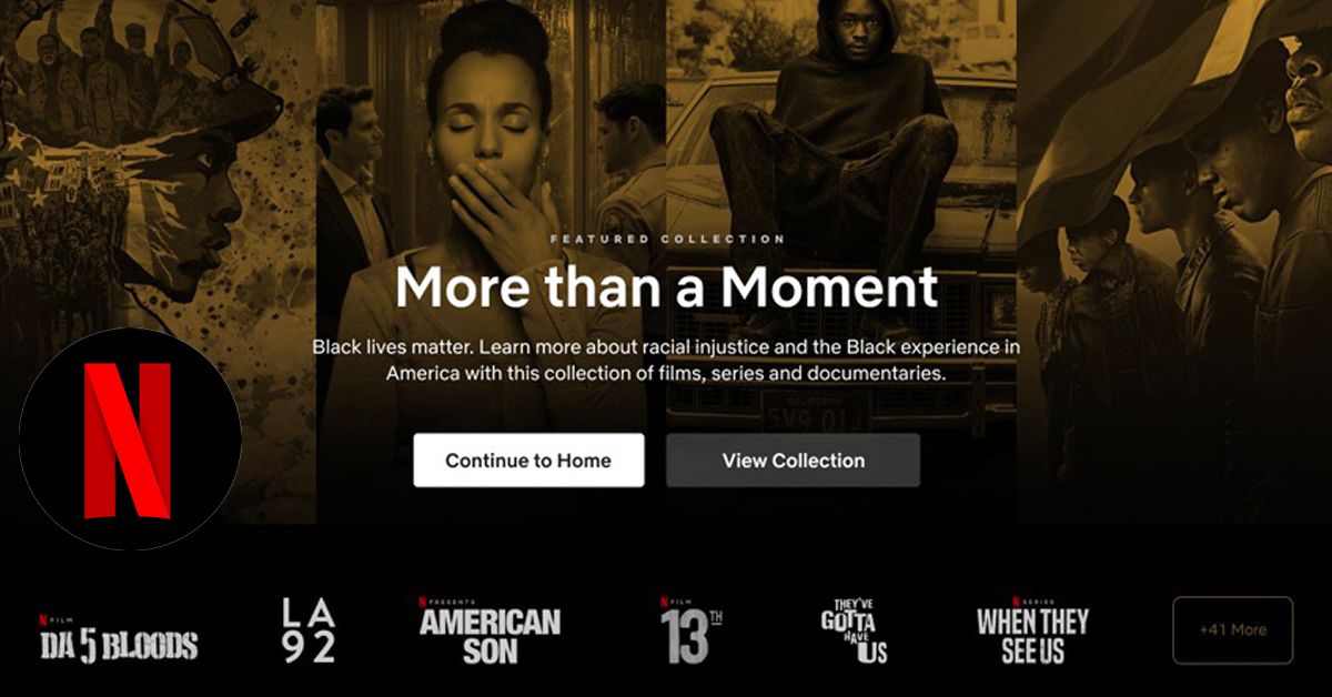 black content on netflix
