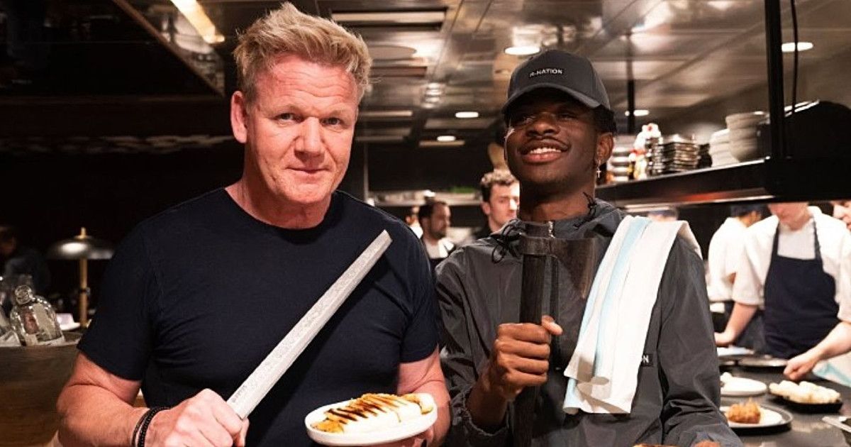 Lil Nas X Talks About Music and Cooking With Gordon Ramsay