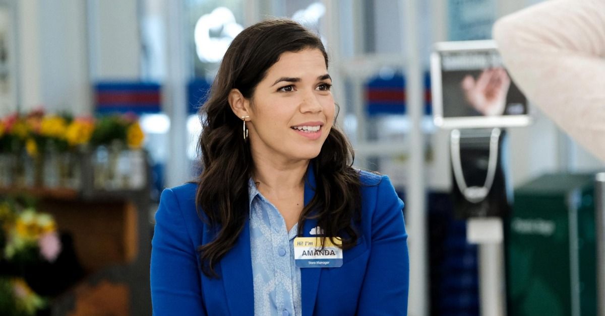 America Ferrera Shows Bts Set Of Superstore And Fans Are Both Excited